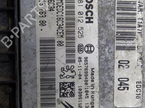Engine control unit (ECU) PEUGEOT 206 Hatchback (2A/C) 1.4 HDi eco 70 | BP22817709M57 