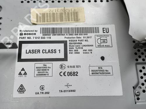 radio-nissan-juke-f15-2010-2011-2012-2013-2014-2015-2016-2017-2018-2019-40054995 main image
