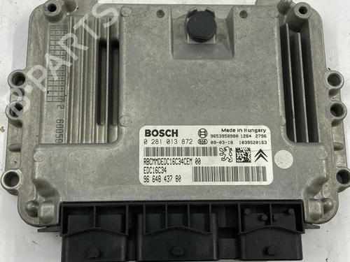 Engine control unit (ECU) PEUGEOT 308 I (4A_, 4C_) 1.6 HDi | BP22817680M57 