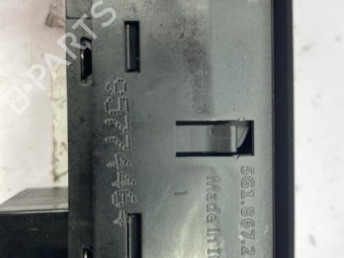 Used Left front window switch Left front window switch VW GOLF VII Variant (BA5, BV5) 1.6 TDI (115 hp) 22844742 22844742