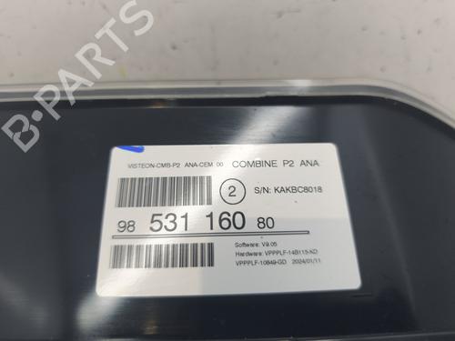 Instrument cluster PEUGEOT 208 II (UB_, UP_, UW_, UJ_) 1.2 PureTech 75 | BP26429157C47 