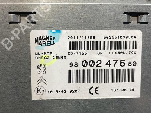 Radio PEUGEOT 508 SW I (8E_) 2.2 HDi | BP29515767E6 