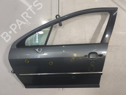 Left front door PEUGEOT 407 (6D_) 2.2 HDi 170 (6D4HTH) 9002AL