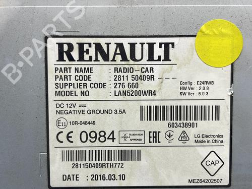 Display monitor RENAULT TRAFIC III Van (FG_) 1.6 dCi 140 (FGMA, FGMC) | BP29833739C48 