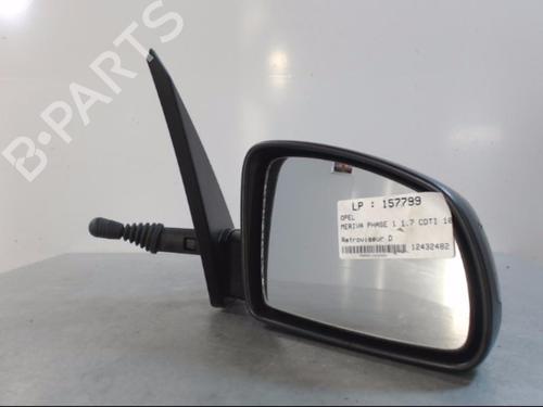 Retrovisor derecho OPEL MERIVA A MPV (X03) 1.7 CDTI (E75) (100 hp) 22812540