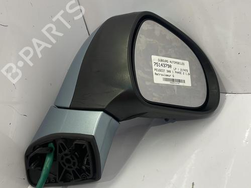 Right mirror PEUGEOT 308 I (4A_, 4C_) 1.6 HDi | BP22828552C27 