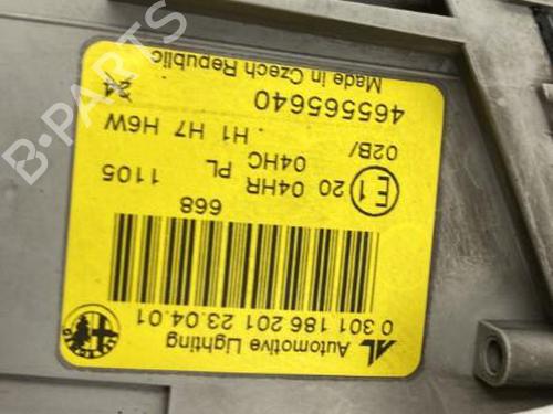 Used Left headlight Left headlight ALFA ROMEO 147 (937_) 1.6 16V T.SPARK ECO (937.AXA1A, 937.BXA1A) (105 hp) 22832078 22832078