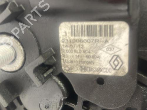 Used Alternator Alternator RENAULT TWINGO III (BCM_, BCA_) 0.9 TCe 90 (BCM9, BCM2) (90 hp) 22830137 22830137
