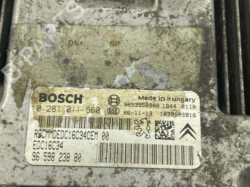 Engine control unit (ECU) PEUGEOT 206 Hatchback (2A/C) 1.6 HDi 110 | BP22818466M57 