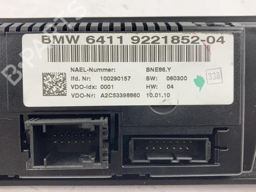 Climate control BMW 3 (E90) 320 d | BP22816685I5 