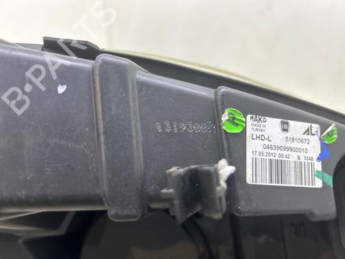Left headlight FIAT DOBLO Cargo (263_) 1.6 D Multijet (263WXD1B, 263WXR1B, 263WXX1B, 263ZXD1B,... | BP38760958C28 - Image 3