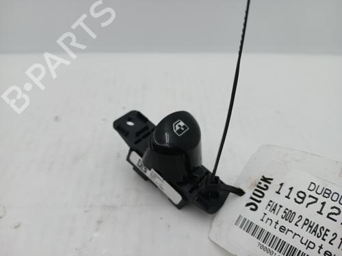 Used Left front window switch FIAT 500 (312_) 1.2 (312AXA1A) (69 hp) 31948057