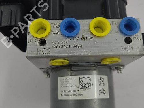 Used ABS pump PEUGEOT 308 II (LB_, LP_, LW_, LH_, L3_) 1.5 BlueHDi 130 (131 hp) 22822418