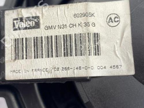 Heater blower motor PEUGEOT 306 Hatchback (7A, 7C, N3, N5) 1.6 | BP22836435M62 