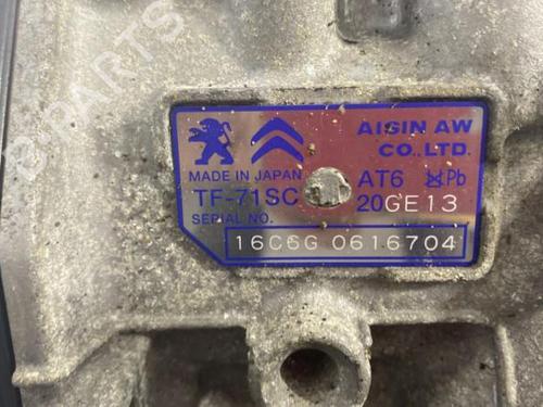 Gearbox PEUGEOT 2008 I (CU_) 1.2 THP 110 / PureTech 110 | BP22834701M3 