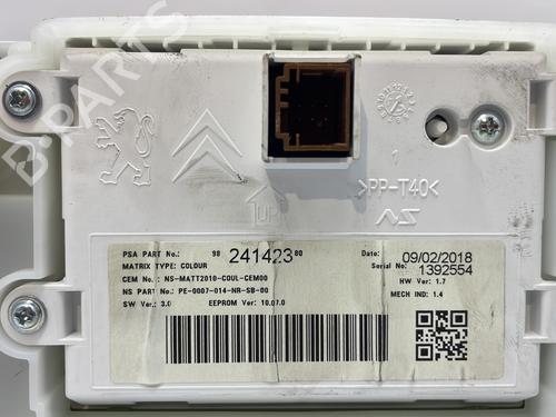 Instrument cluster PEUGEOT 2008 I (CU_) 1.2 VTi | BP28963405C47 - Image 5