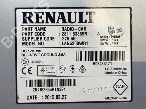 Multifunctionele display DACIA SANDERO II 1.2 | BP29833846C48 