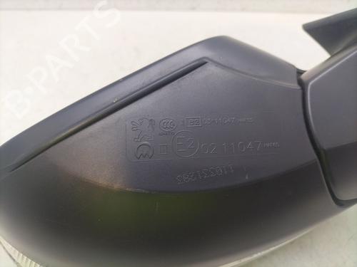 Left mirror PEUGEOT 208 I (CA_, CC_) 1.2 VTI 82 | BP27989755C26