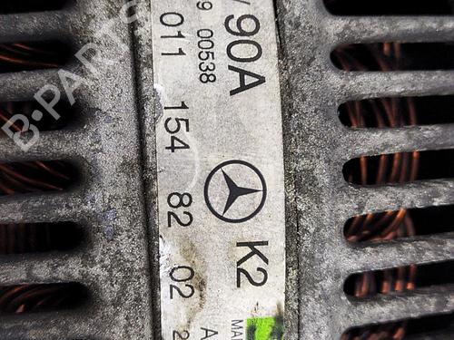 Used Alternator Alternator MERCEDES-BENZ A-CLASS (W168) A 190 (168.032, 168.132) (125 hp) 22825293 22825293