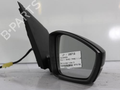 Right mirror VW POLO V (6R1, 6C1) 1.6 TDI | BP22813964C27 
