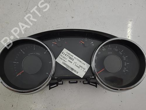 Instrument cluster PEUGEOT 3008 I MPV (0U_) 1.6 HDi | BP22821981C47 