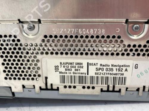 Used Radio Radio SEAT TOLEDO III (5P2) 2.0 TDI 16V (140 hp) 22831871 22831871
