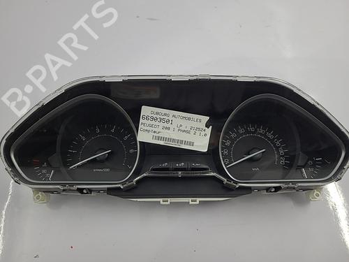 Instrument cluster PEUGEOT 208 I (CA_, CC_) 1.0 VTi | BP22824577C47