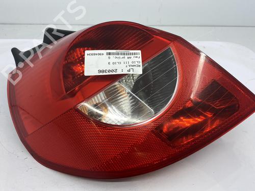 Left taillight RENAULT CLIO III (BR0/1, CR0/1) 1.6 16V (BR05, BR0B, BR0Y, BR15, BR1J, BR1M, BR1Y, CR0B,... | BP22816204C34 