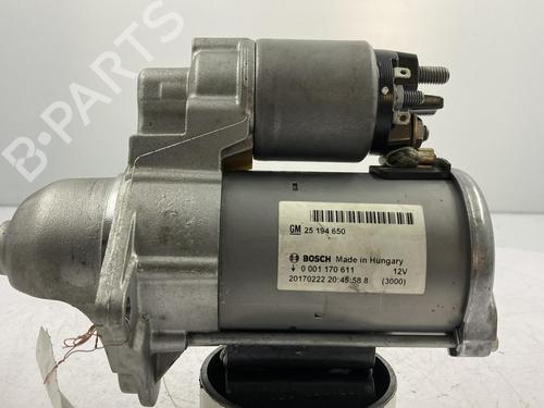 Used Starter Starter OPEL MERIVA B MPV (S10) 1.4 (75) (120 hp) 22817330 22817330