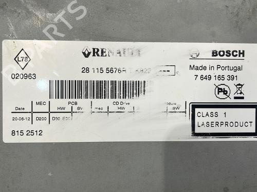 Radio RENAULT LAGUNA Coupe (DT0/1) 1.5 dCi | BP25700629E6 