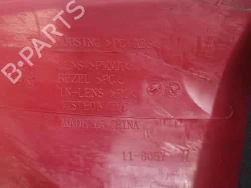 Right taillight PEUGEOT 206+ (2L_, 2M_) 1.4 HDi eco 70 | BP22824737C35 
