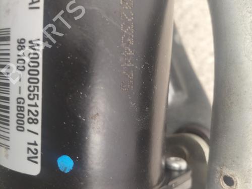 Front wiper motor HYUNDAI i20 II (GB, IB) 1.2 | BP24197118M29 