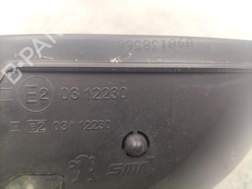 Right mirror PEUGEOT 308 SW II (LC_, LJ_, LR_, LX_, L4_) 1.6 HDi / BlueHDi 115 (LCBHXM, LCBHXT) | BP23995031C27