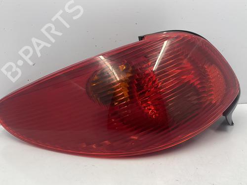Left taillight PEUGEOT 206 CC (2D) 1.6 16V (2DNFUF, 2DNFUR) | BP22829234C34 