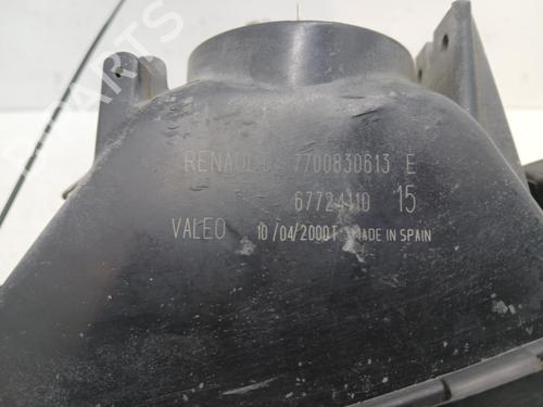 Left front fog light RENAULT ESPACE III (JE0_) 2.2 12V TD (JE0E, JE0H, JE0P) | BP29980412C30