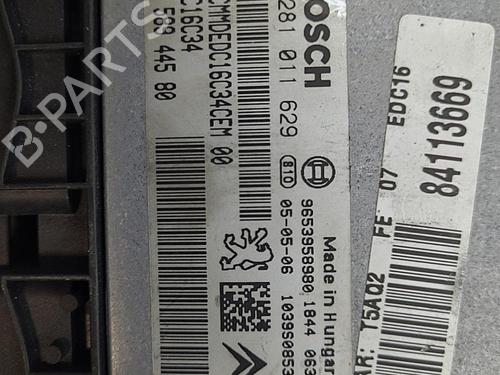 Engine control unit (ECU) PEUGEOT 307 (3A/C) 1.6 HDi 110 | BP22817820M57 