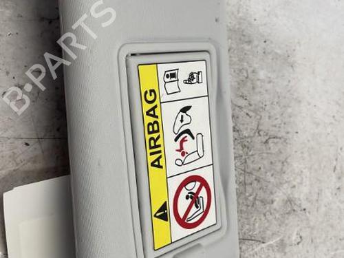 Used Right sun visor Right sun visor PEUGEOT 2008 I (CU_) 1.2 VTi (82 hp) 22833997 22833997