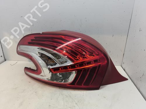 Used Left taillight PEUGEOT 208 I (CA_, CC_) 1.4 HDi (68 hp) 28178588