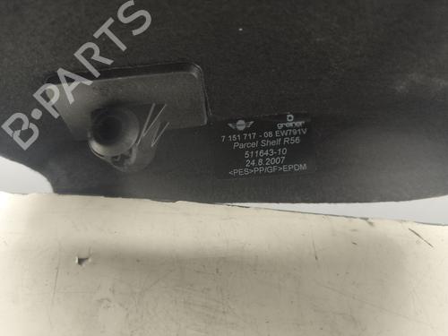 Rear parcel shelf MINI MINI (R56) Cooper D | BP28181184C85 