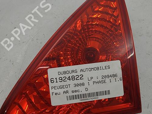 Used Right tailgate light PEUGEOT 3008 I MPV (0U_) 1.6 HDi (109 hp) 22822200