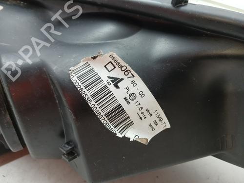 Left headlight PEUGEOT 206+ (2L_, 2M_) 1.1 | BP29466608C28 