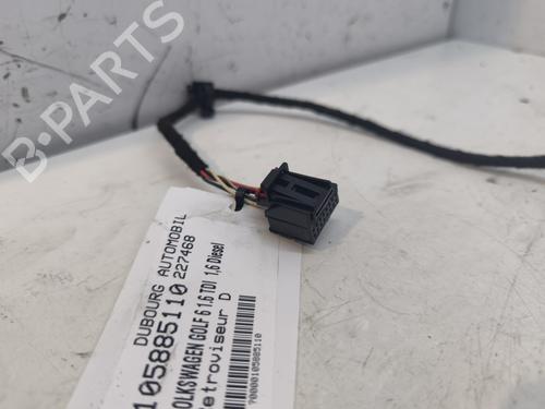 Right mirror VW GOLF VI (5K1) 1.6 TDI | BP26666900C27 