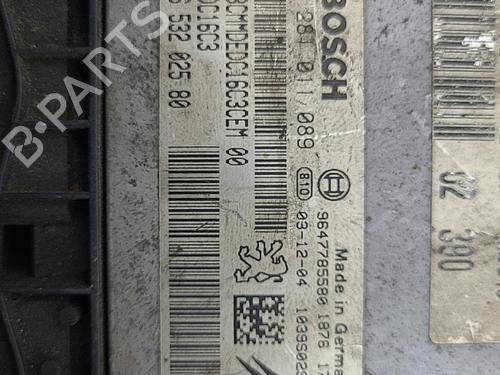 Engine control unit (ECU) PEUGEOT 206 Hatchback (2A/C) 1.4 HDi eco 70 | BP22817867M57 