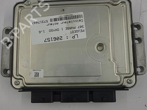Used Engine control unit (ECU) PEUGEOT 307 (3A/C) 1.6 HDi (90 hp) 22819350