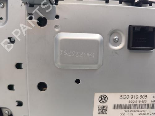 Radio VW GOLF VII (5G1, BQ1, BE1, BE2) 1.6 TDI | BP26732168E6 