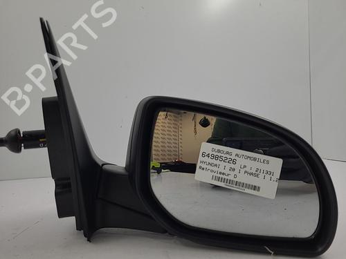Right mirror HYUNDAI i20 I (PB, PBT) 1.2 | BP22823551C27 
