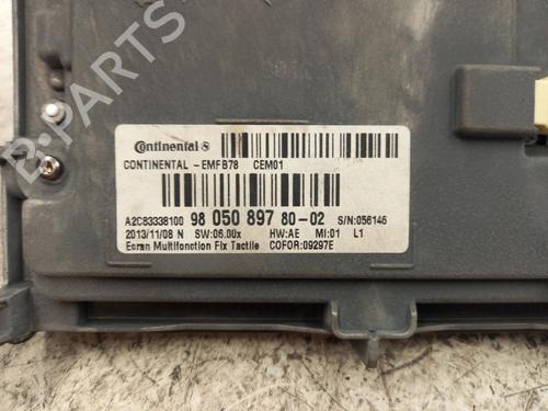 Used Display monitor Display monitor CITROËN C4 Grand Picasso II (DA_, DE_) 1.6 HDi / BlueHDi 115 (115 hp) 24424235 24424235