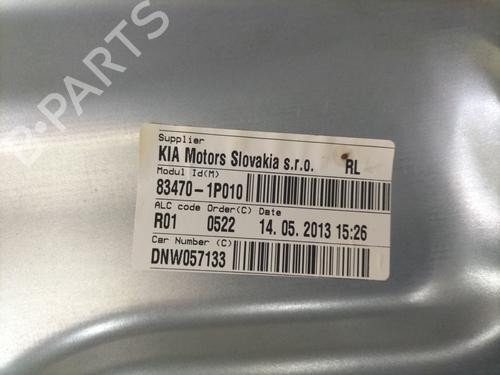 Rear left window mechanism KIA VENGA (YN) 1.6 CRDi 115 | BP30726838C24