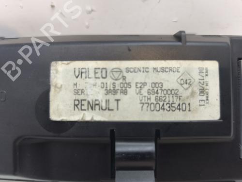 Climate control RENAULT SCÉNIC I MPV (JA0/1_, FA0_) 1.9 dCi (JA05, JA1F) | BP29598762I5 