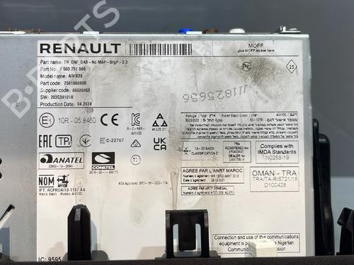 Display monitor RENAULT KANGOO III MPV TCe 130 (KJMB) | BP29833657C48